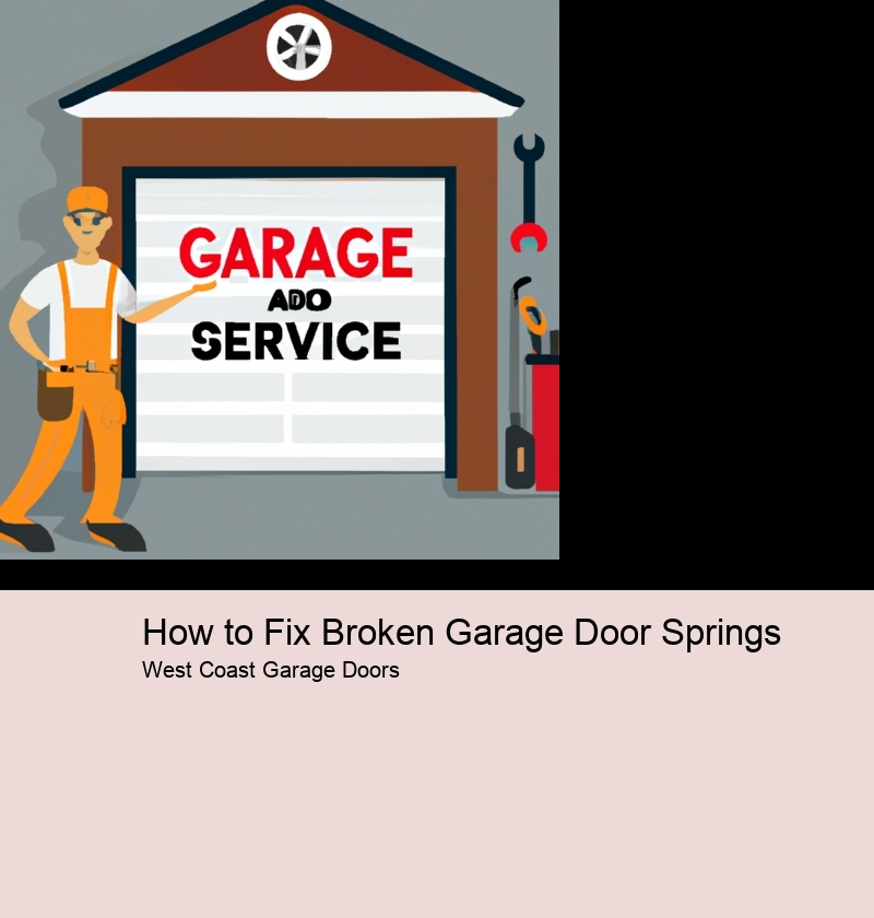 How to Fix Broken Garage Door Springs